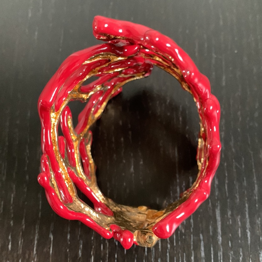 Red coral bracelet - Picture 6 of 8